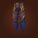 Wild Gladiator's Satin Leggings Model