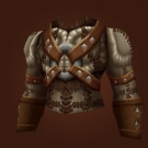 Hyper-Amplified Natural Leather Vest, Taunka Tunic, Tunic of the Rectified Thane, Muradin Chestpiece Model
