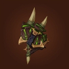 Crafted Dreadful Gladiator's Ringmail Spaulders, Crafted Dreadful Gladiator's Linked Spaulders, Crafted Dreadful Gladiator's Mail Spaulders Model