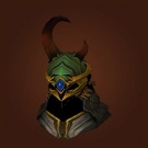 Crafted Malevolent Gladiator's Dragonhide Helm, Crafted Malevolent Gladiator's Kodohide Helm, Crafted Malevolent Gladiator's Wyrmhide Helm Model