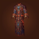 Zandalari Robes of the Final Rite, Robes of Mutagenic Blood, Waistband of Elder Falcarius, Zandalari Robes of the Final Rite, Robes of Mutagenic Blood Model