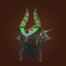 Crafted Malevolent Gladiator's Mooncloth Helm, Crafted Malevolent Gladiator's Satin Hood Model