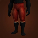 Buccaneer's Pants, Crimson Silk Pantaloons, Felcloth Pants Model