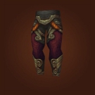 Legguards of Seven Sacred Seals, Legwraps of Seven Sacred Seals, Leggings of Seven Sacred Seals Model