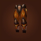 Merciless Gladiator's Lamellar Legguards, Merciless Gladiator's Ornamented Legplates, Merciless Gladiator's Scaled Legguards Model