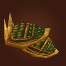 Green Iron Shoulders, Sylvanaar Defender's Pauldrons, Exotic Spiked Shoulders Model