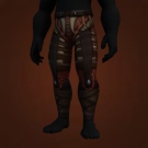 Bloodletter's Pants, Legguards of the Aggressive Emissary, Wendigo Legguards, Grotesque Butcher's Pants, Webspinner Leggings Model