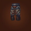 Crafted Malevolent Gladiator's Leather Legguards Model