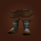 Silvered Bronze Boots Model