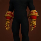Replica Knight-Lieutenant's Dreadweave Gloves, Replica Knight-Lieutenant's Dreadweave Handwraps Model