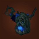 Headpiece of the Haunted Forest, Helm of the Haunted Forest, Cover of the Haunted Forest, Headguard of the Haunted Forest Model