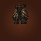 Crafted Malevolent Gladiator's Plate Legguards Model