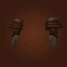 Coiled Leather Gauntlets Model