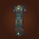 Crafted Malevolent Gladiator's Mooncloth Robe, Crafted Malevolent Gladiator's Satin Robe Model