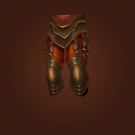 Replica General's Leather Legguards Model