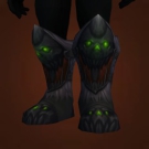 Grinning Skull Greatboots, Blood-Soaked Saronite Stompers Model