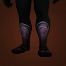 Black Mageweave Boots, Abyss Walker's Boots, Abyssal Cloth Footwraps Model