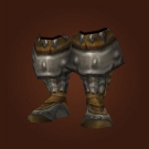 Replica Blood Guard's Mail Walkers, Replica Knight-Lieutenant's Mail Greaves, Replica Blood Guard's Mail Greaves Model