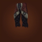 Grutush's Fur-Padded Pantaloons, Warpscale Legguards, Wildwood Wrangler Leggings, Deathweb Legguards Model