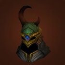 Crafted Malevolent Gladiator's Dragonhide Helm Model