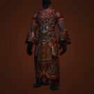 Tyrannical Gladiator's Satin Robe, Tyrannical Gladiator's Mooncloth Robe Model