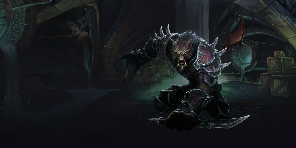 wow undead rogue wallpaper