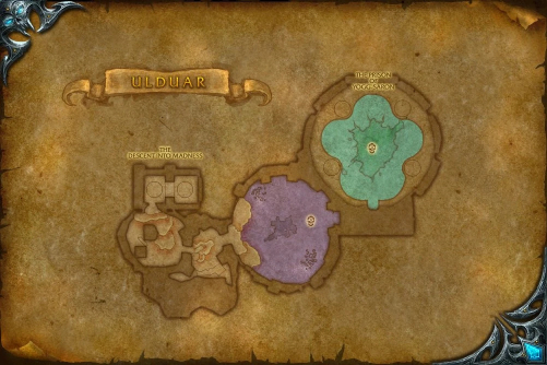 WotLK Classic The Descent into Madness Map