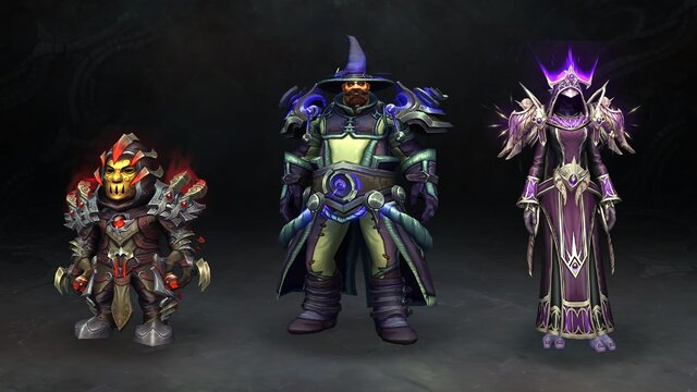 Rogue, Mage, Priest