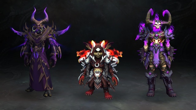 Warlock, Shaman, Demon Hunter