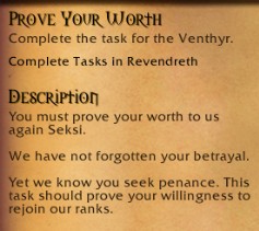Prove your Worth Quest