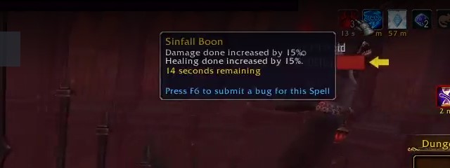Sanguine Depths Venthyr Buff