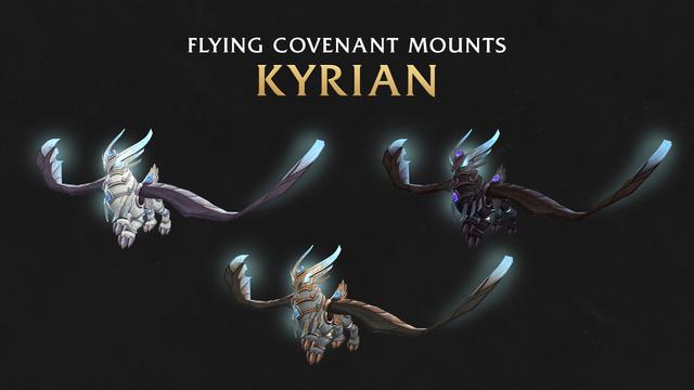 Kyrian Covenant Mounts