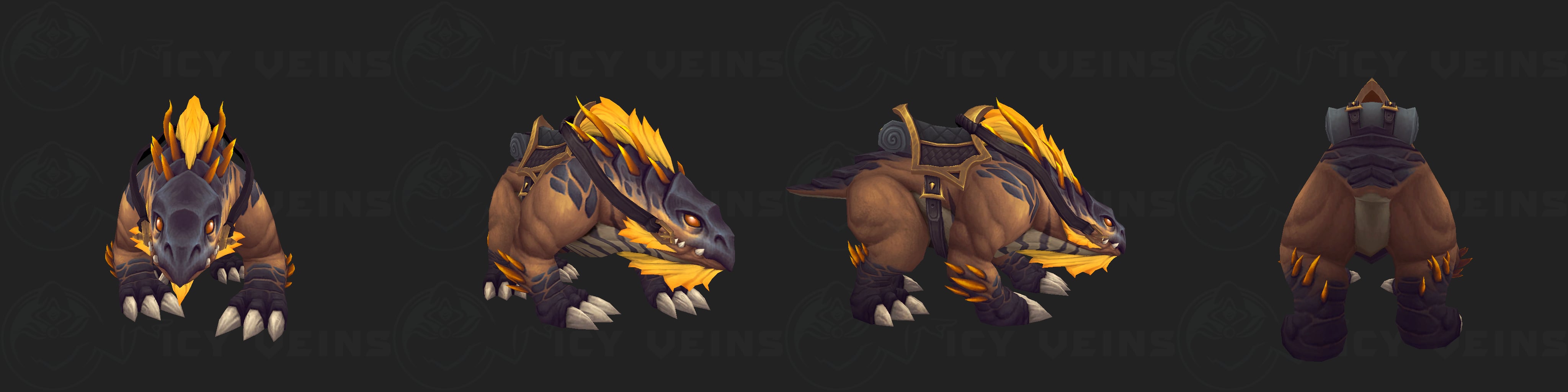 Amber Shardhide Mount