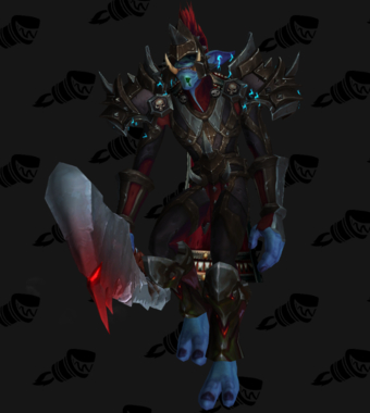 Death Knight PvP Arena Warlords Season 1 Epic Horde Male Set