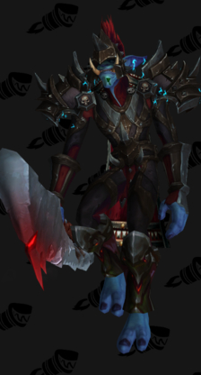 Death Knight PvP Arena Warlords Season 1 Horde Male Set