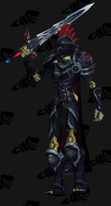 Death Knight PvP Arena Warlords Season 2 Horde Female Set