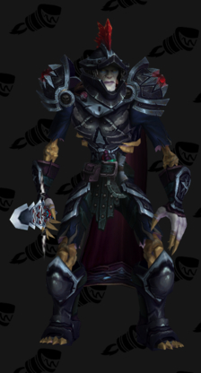 Death Knight PvP Arena Warlords Season 2 Horde Male Set