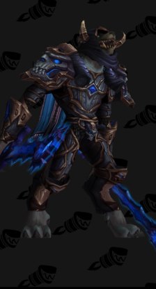 Death Knight PvP Arena Warlords Season 2 Alliance Male Set