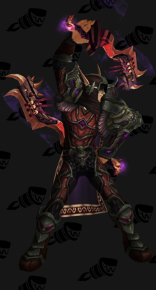 Death Knight PvP Arena Warlords Season 2 Horde Male Set