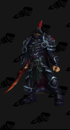 Death Knight PvP Arena Warlords Season 3 Alliance Male Set