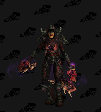 Death Knight PvE Arena Warlords Season 3 Epic Alliance Female Set