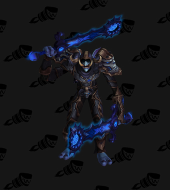 Death Knight PvP Arena Warlords Season 3 Epic Horde Male Set