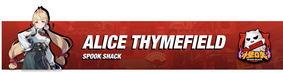 Alice Thymefield banner