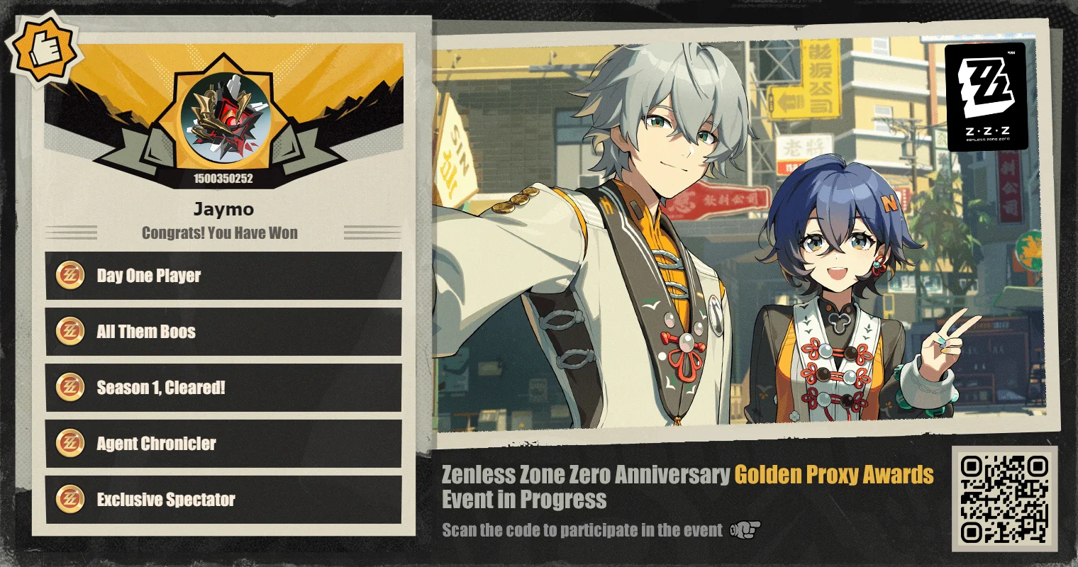 Golden proxy Awards Annual Ceremony Poster