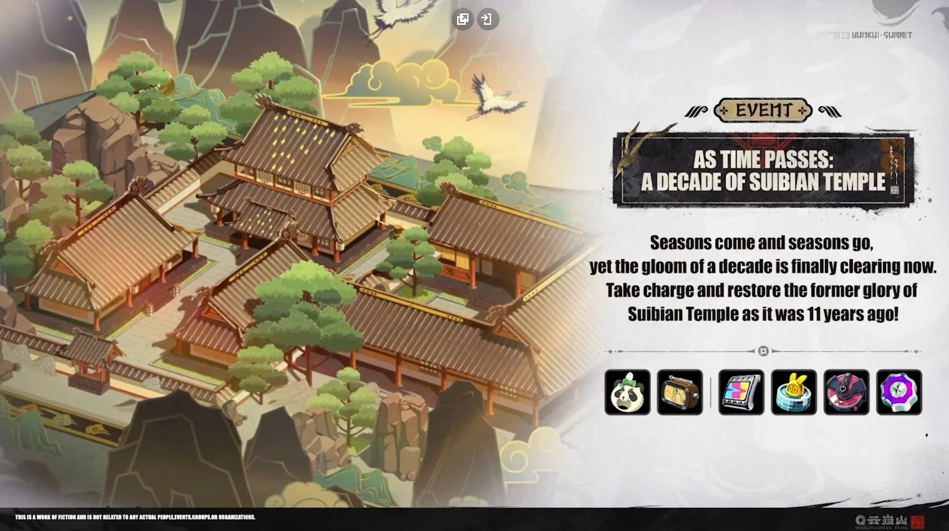 As Time passes: A Decade of Suibian Temple Event