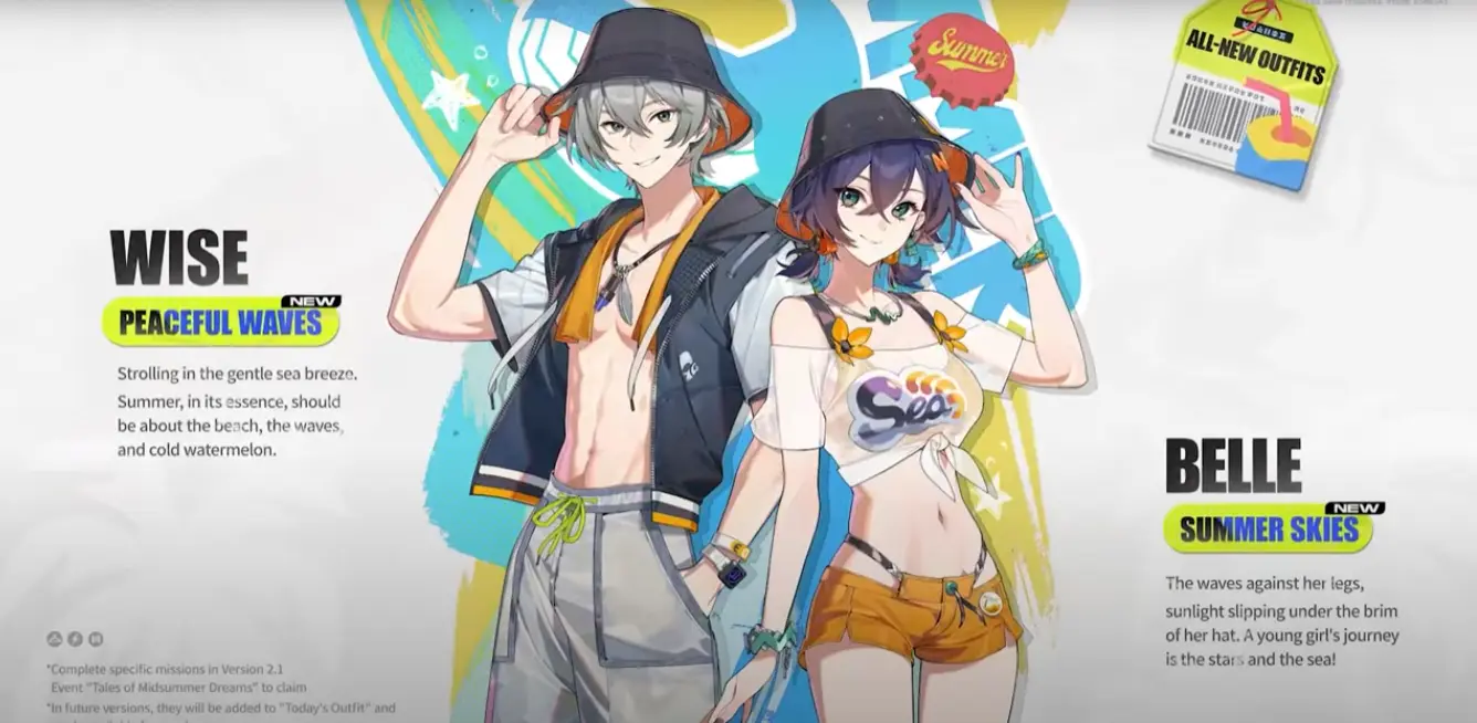 Tales of Midsummer Dreams Free Summer Skins