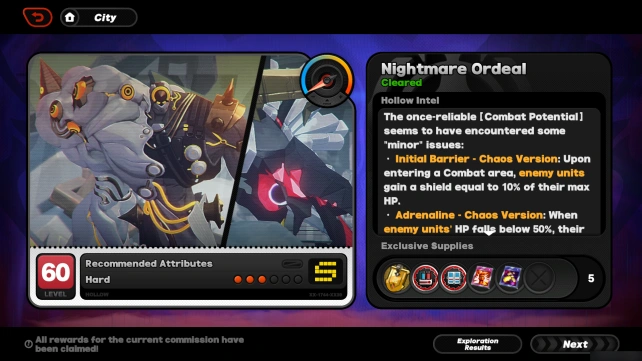 Nightmare Ordeal Stage