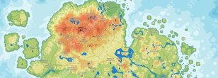 Sturmbarts Awesome and Realistic Pandaria Topograpic Map