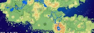 Detailed Outland Topographic Map by Sturmbart