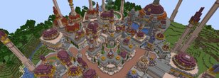Dalaran Recreated in Minecraft